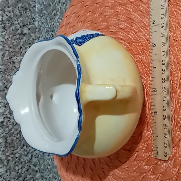 VINTAGE CERAMIC POTTERY SOUP BOWL - Picture 8 of 13